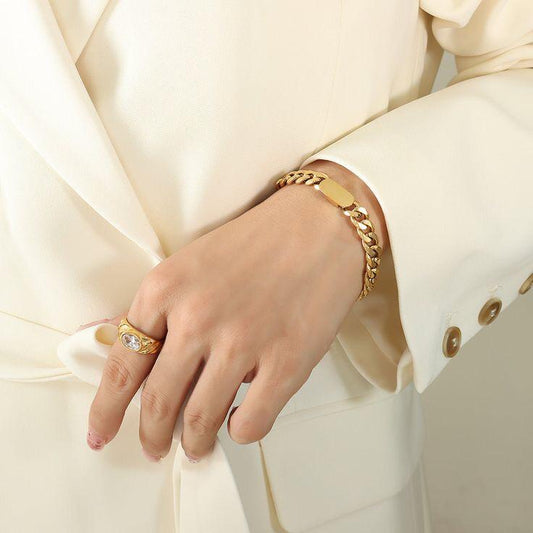 Romantic Gold Heart Chain Set – Perfect Gift for Her
