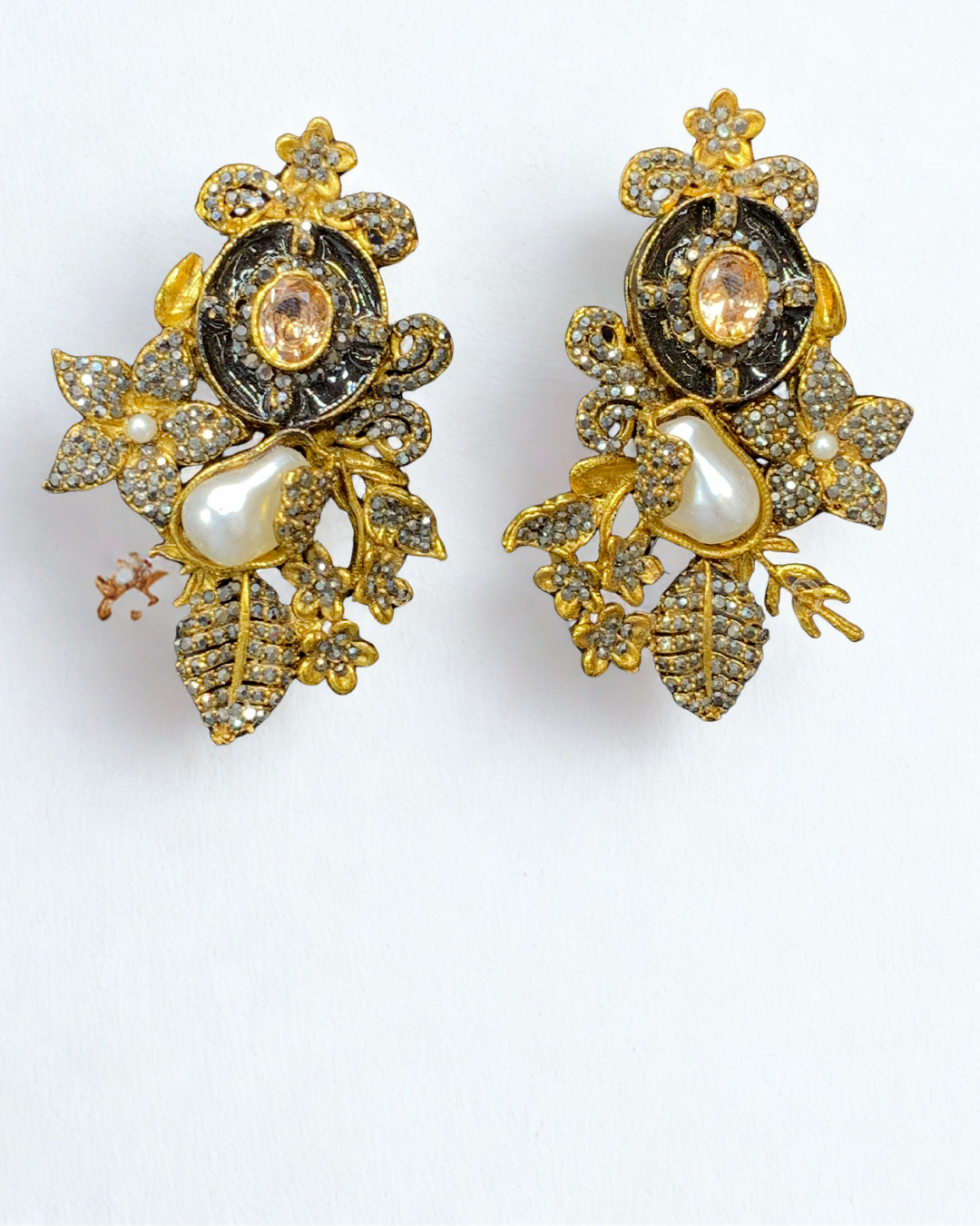 Royal Enchanted Garden Statement Earrings
